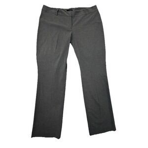Harve Benard Women's Dress Pants Gray 28x30 Sz 14 Flat Front